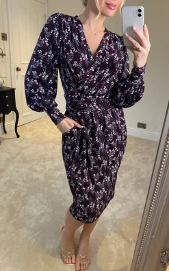 Cheapest ???? Jolie Moi Danielle Long Sleeve ???? Dress, Navy Floral ???? -Zack Sales Store 10 11 2022 at 09.03.14 Sasha Joliemoi 2