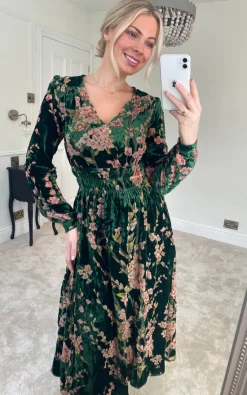 Best reviews of ???? Joe Browns Blossom Green Devore ???? Dress ????