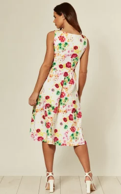 Top 10 ???? Hearts And Roses London ☀️ Summer Floral Midi Skater ???? Dress ⭐
