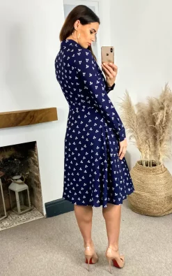 Coupon ⌛ Fever London Louise Printed ???? Shirt ???? Dress ⭐