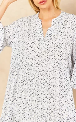 Coupon ✨ Lucy Sparks White Floral Print Ruffled ???? Dress ????