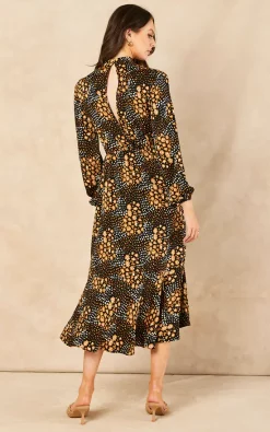 Cheapest ???? Blue Vanilla Blouson Elasticated Wrap Midi ???? Dress ❤️ -Zack Sales Store 2022 06 14 Jen SallyAnn BlueVanilla43697