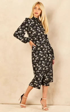 New ???? Blue Vanilla Tie Wrap ???? Dress Midi ???? Dress ???? -Zack Sales Store 2022 07 12 Jen Amy BlueVanilla54120