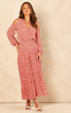 Best deal ✨ Traffic People Trials And True Romance Requiem Midi ???? Dress In Red ???? -Zack Sales Store 2022 07 19 Jen Chynna TrafficPeople56787