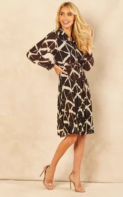 Deals ⭐ Blue Vanilla Lesley Belted ???? Shirt ???? Dress In Black ❤️ -Zack Sales Store 2022 07 26 Jen Amy BlueVanilla0710