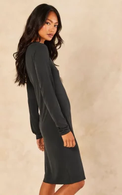 Budget ???? VILA Long Sleeve Midi ???? Dress In Black ⌛ -Zack Sales Store 2022 09 06 Jen Cathrina Vila76580