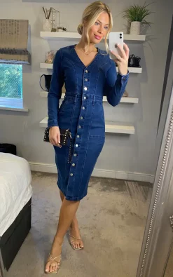 Deals ⭐ Joe Browns Stunning Denim ???? Dress ????