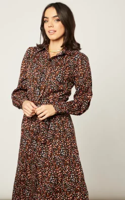 Best reviews of ✔️ Blue Vanilla Midi ???? Shirt ???? Dress Black Pattern ????