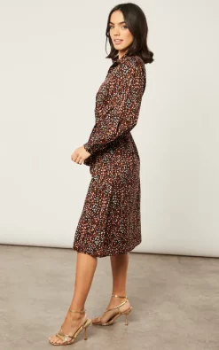 Best reviews of ✔️ Blue Vanilla Midi ???? Shirt ???? Dress Black Pattern ???? -Zack Sales Store 2022 10 25 Jen Mollie BlueVanilla11098