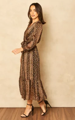 Best Pirce ???? Kate & Pippa Modena ???? Dress In Gold ✔️ -Zack Sales Store 2022 11 23 Jen Mollie KateAndPippa25018