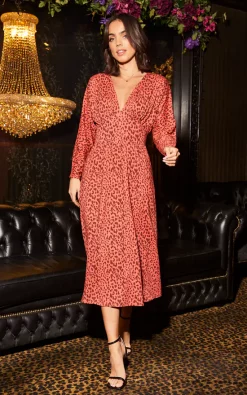 Top 10 ✔️ B Of London Léa Plunge Corset Midi Skater In Coral Pink Leopard ???? -Zack Sales Store 28 10 2022 at 10.54.29Tom Mollie BofLondon 7