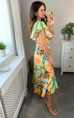 Flash Sale ???? Zibi London Angele Orange ???? Dress ????